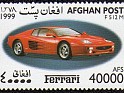 Afghanistan 1999 Ferrari 40000 AFS Multicolor